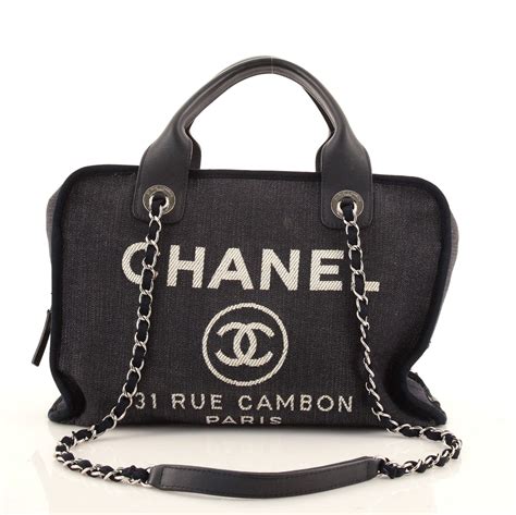 chanel mini bowling bag|Chanel deauville bowling bag.